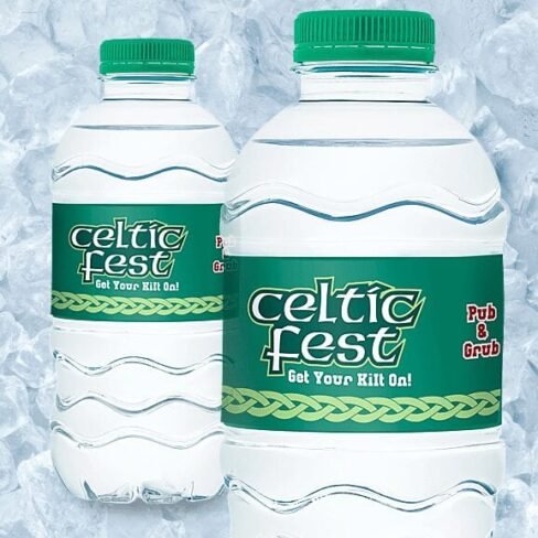 Premium Water Bottle Labels