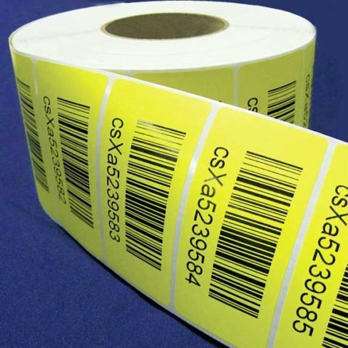 Serialized & Bar Coded Labels