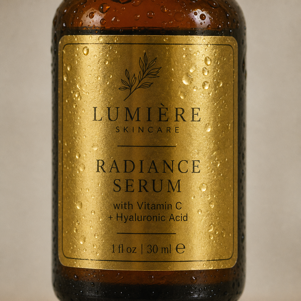 real foil vs faux foil custom gold foil labels for small batch cosmetics