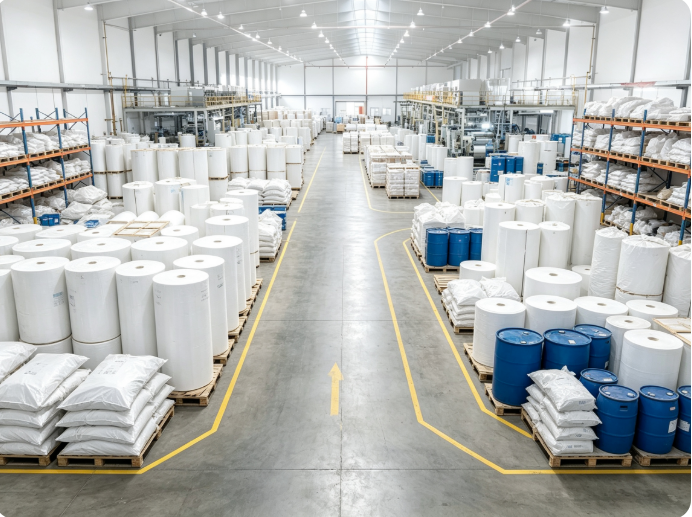 All Material Types Jumbo Rolls and Raw Substrates