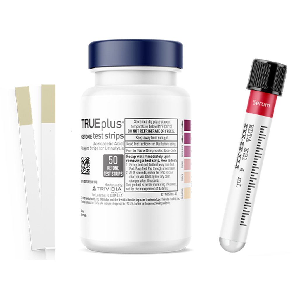 Custom medical test strip and laboratory vial tube labels