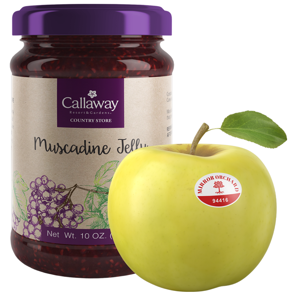 Custom printed food jar and fruit produce labels