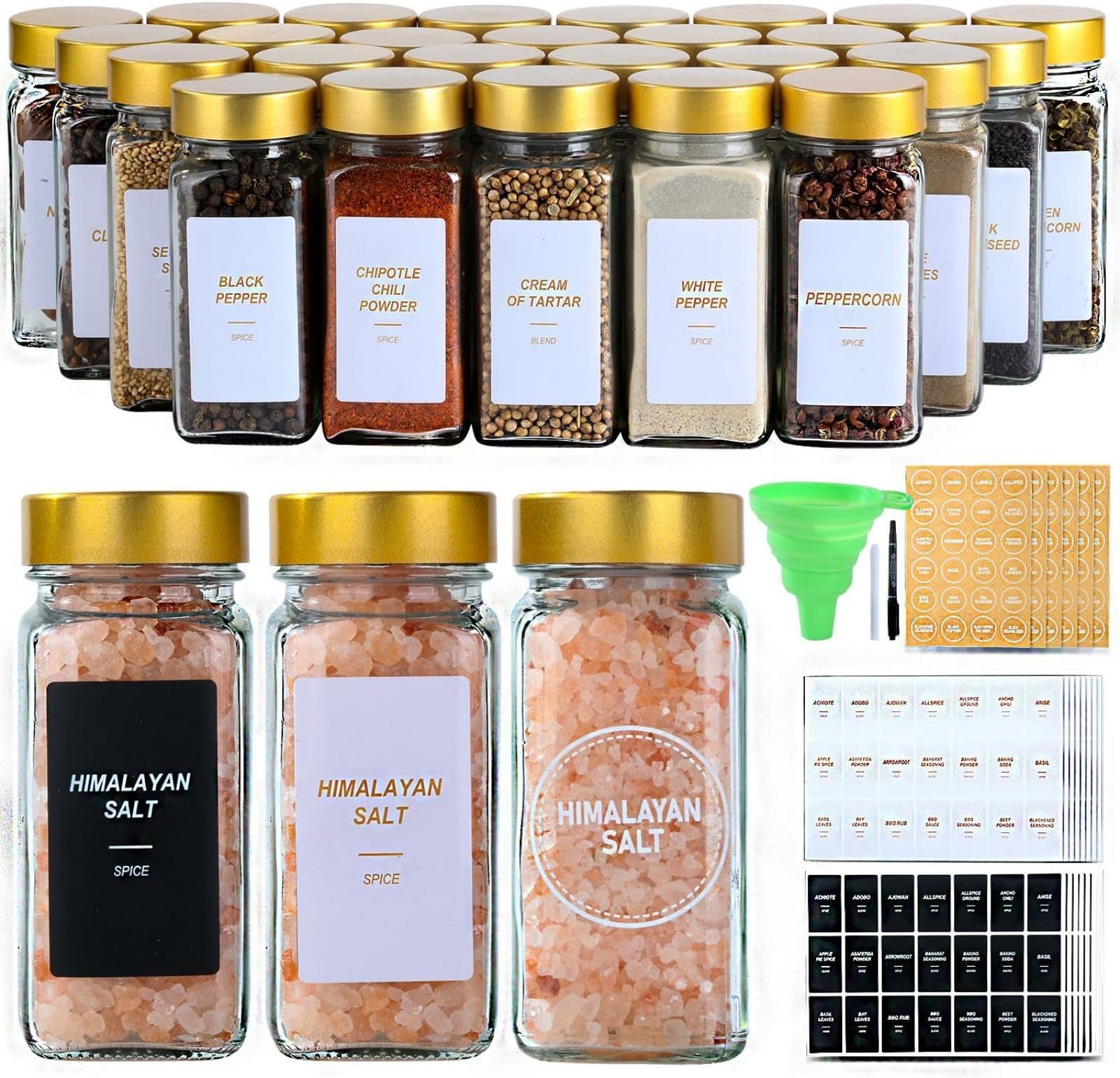 Custom Spice Labels and Spice Jar Labels