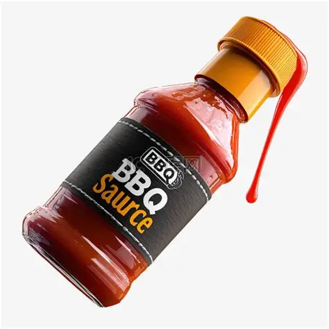 Custom BBQ Sauce Labels and Barbecue Sauce Bottle Stickers