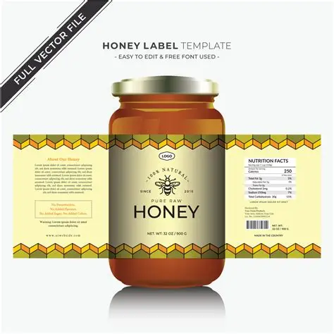 Custom Honey Labels and Honey Jar Labels